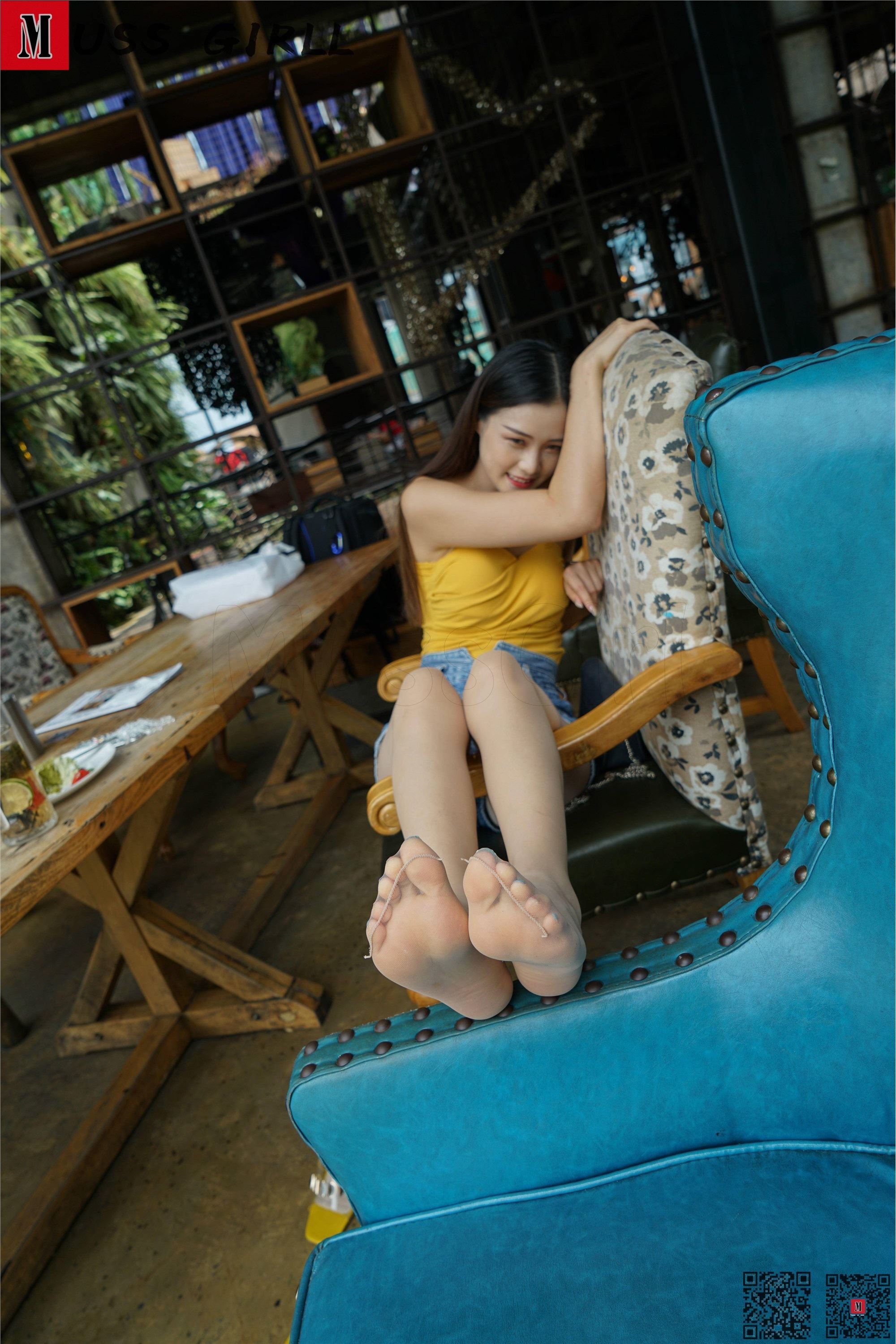 MussGirl慕丝女郎 NO.240-牛仔热裤肉丝凉高九妹109P